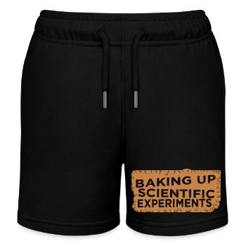 bday quote scientific community science - Kinder Organic Joggingshorts Mini Bolter von Stanley/Stella - Schwarz - Vorne