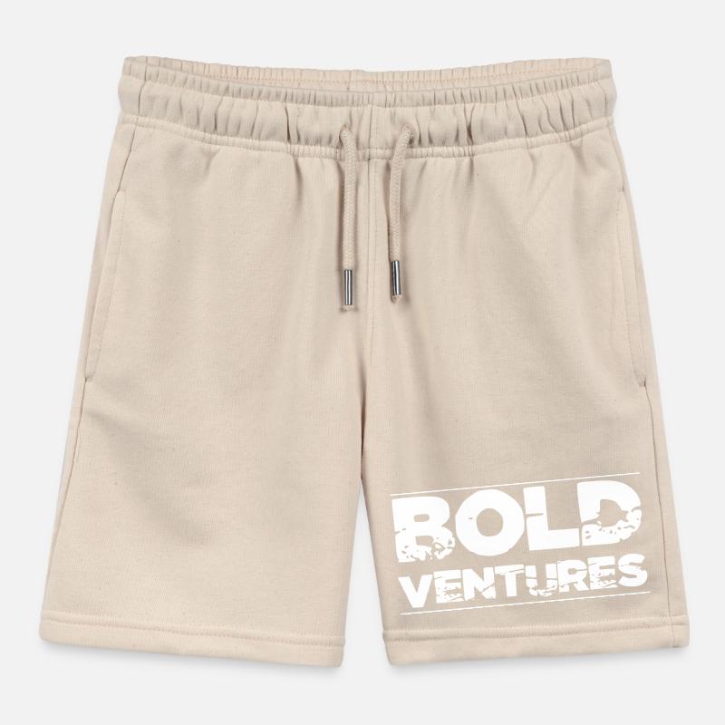 idée cadeau risque et récompense oser rêver blagues Short de jogging enfant bio Stanley/Stella