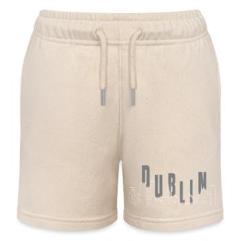 Horizon de Dublin - Short de jogging enfant bio Stanley/Stella - écru doux - Devant