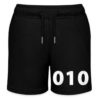 010 Rotterdam Bergschenhoek Bleiswijk Maassluis - Short de jogging enfant bio Stanley/Stella - noir - Devant