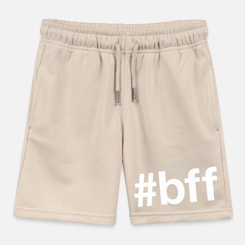 BFF WHITE Kinder Organic Joggingshorts Mini Bolter von Stanley/Stella