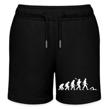 Evolution - Schwimmen - Wassersport - Kinder Organic Joggingshorts Mini Bolter von Stanley/Stella - Schwarz - Vorne