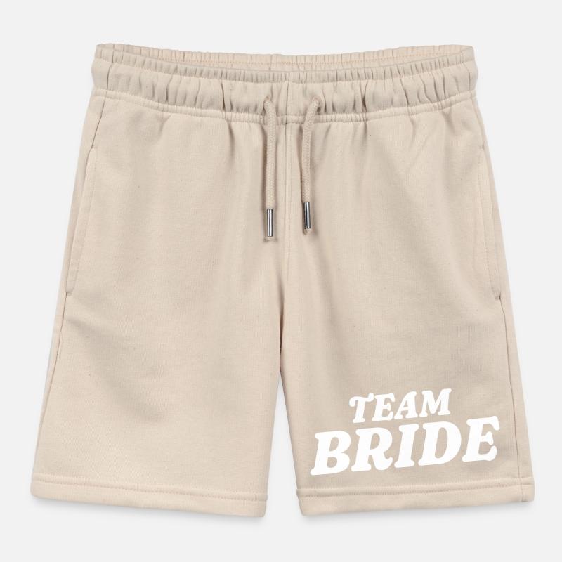 Team Bride Kinder Organic Joggingshorts Mini Bolter von Stanley/Stella