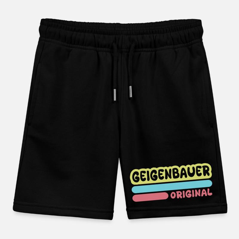 Geigenbauer als Spruch Kinder Organic Joggingshorts Mini Bolter von Stanley/Stella