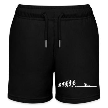 Evolution - Kanurennsport - Kajak - Paddeln - Kinder Organic Joggingshorts Mini Bolter von Stanley/Stella - Schwarz - Vorne