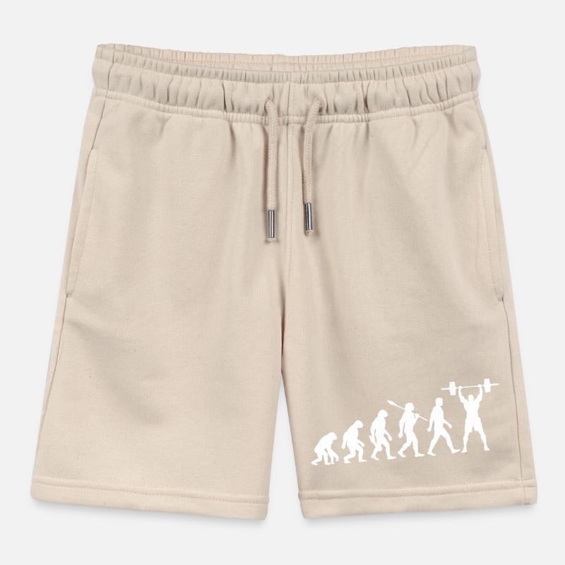 Evolution - Gewichtheben - Kraftsport Kinder Organic Joggingshorts Mini Bolter von Stanley/Stella