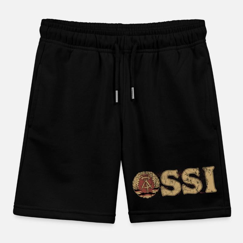 Ossi, DDR, Wappen, Osten, Geschenk Kinder Organic Joggingshorts Mini Bolter von Stanley/Stella
