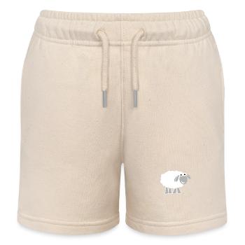 Schaf - Kinder Organic Joggingshorts Mini Bolter von Stanley/Stella - Natur - Vorne