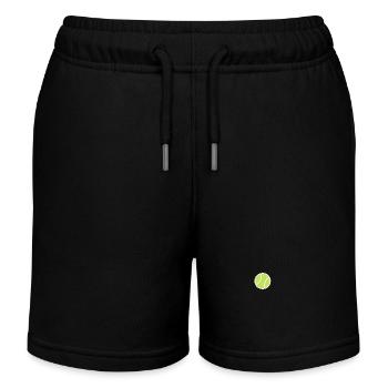 Tennis - Kinder Organic Joggingshorts Mini Bolter von Stanley/Stella - Schwarz - Vorne