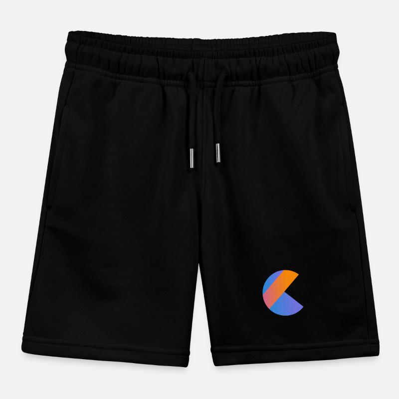 programmer software nerd pc computer hacker new lo Kids Organic Sweat Shorts by Stanley/Stella