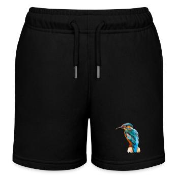 Oiseau de glace - Short de jogging enfant bio Stanley/Stella - noir - Devant