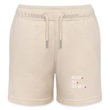 Bester Opa der Welt - Kinder Organic Joggingshorts Mini Bolter von Stanley/Stella - Natur - Vorne