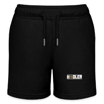 Bitcoin Hodler - Kids Organic Sweat Shorts by Stanley/Stella - black - Front