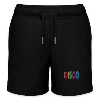 70s Disco - Kinder Organic Joggingshorts Mini Bolter von Stanley/Stella - Schwarz - Vorne