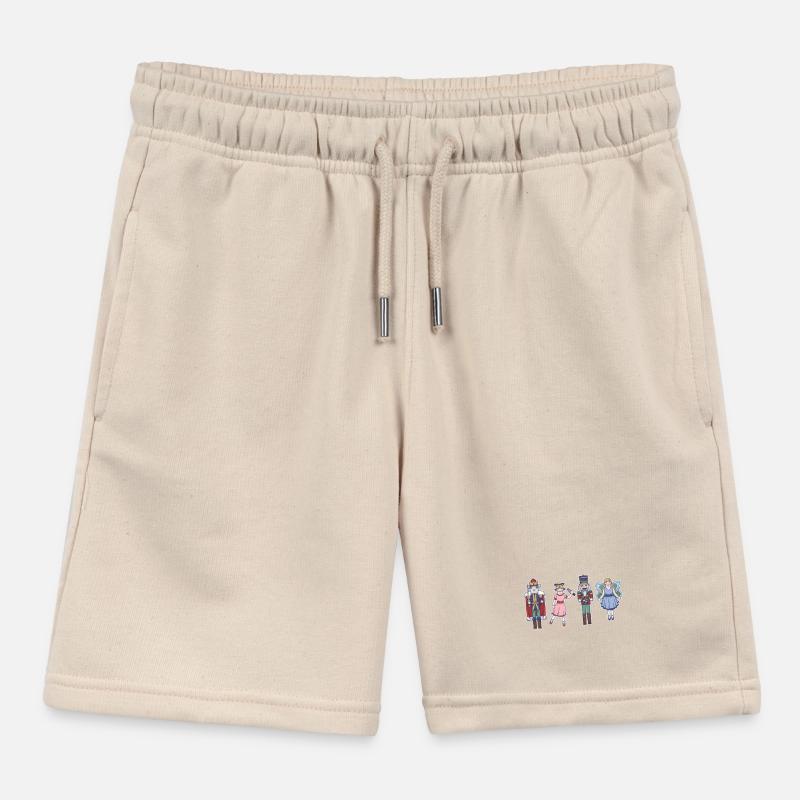 Nutcracker figures classic nutcracker Kids Organic Sweat Shorts by Stanley/Stella