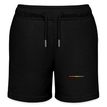 Coup d'arc-en-ciel - Short de jogging enfant bio Stanley/Stella - noir - Devant