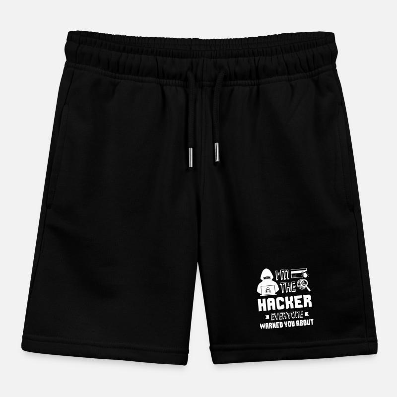 Hacker I'm The Hacker Short de jogging enfant bio Stanley/Stella