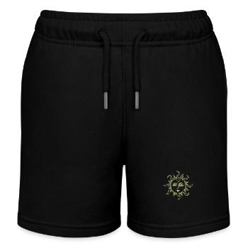 Soleil - Short de jogging enfant bio Stanley/Stella - noir - Devant