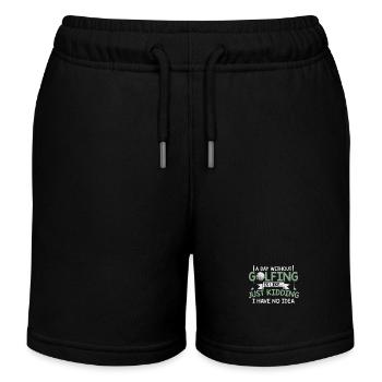Golf Club | Golfer Golfspieler Geschenk Golfplatz - Kinder Organic Joggingshorts Mini Bolter von Stanley/Stella - Schwarz - Vorne