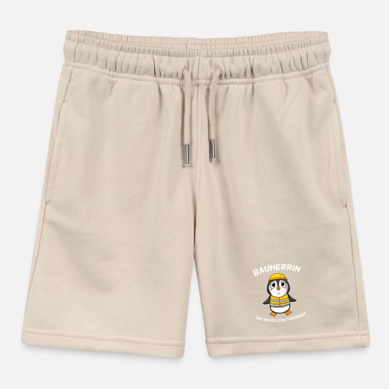 Bauherrin Kinder Organic Joggingshorts Mini Bolter von Stanley/Stella