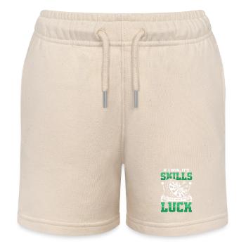 Dart Lustige Darts Sprüche | Dartspieler Geschenk - Kinder Organic Joggingshorts Mini Bolter von Stanley/Stella - Natur - Vorne