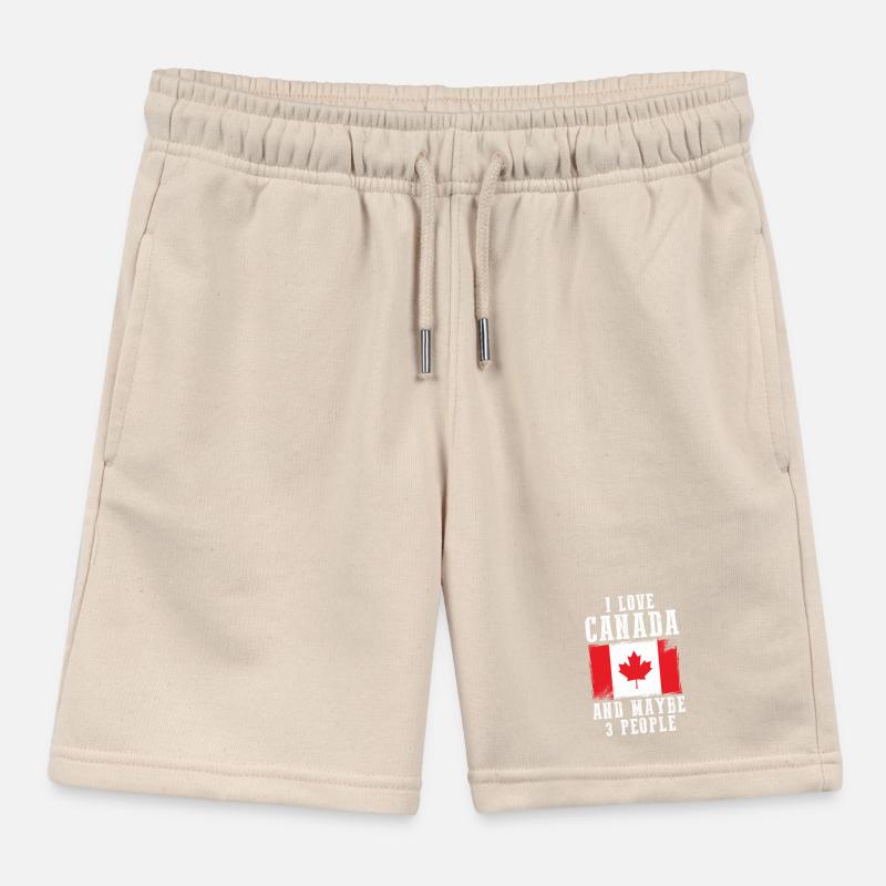 Drapeau du Canada Drapeau Short de jogging enfant bio Stanley/Stella