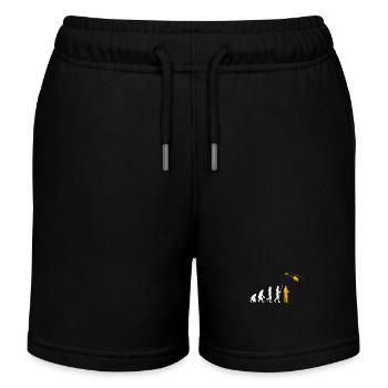 Evolution RC Helicopter Remote Controlled Model Ingues - Kids Organic Sweat Shorts by Stanley/Stella - black - Front