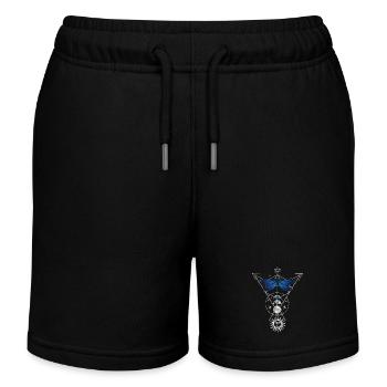 Okklutismus Mond Phase Witchcraft Libelle Tarot - Kinder Organic Joggingshorts Mini Bolter von Stanley/Stella - Schwarz - Vorne
