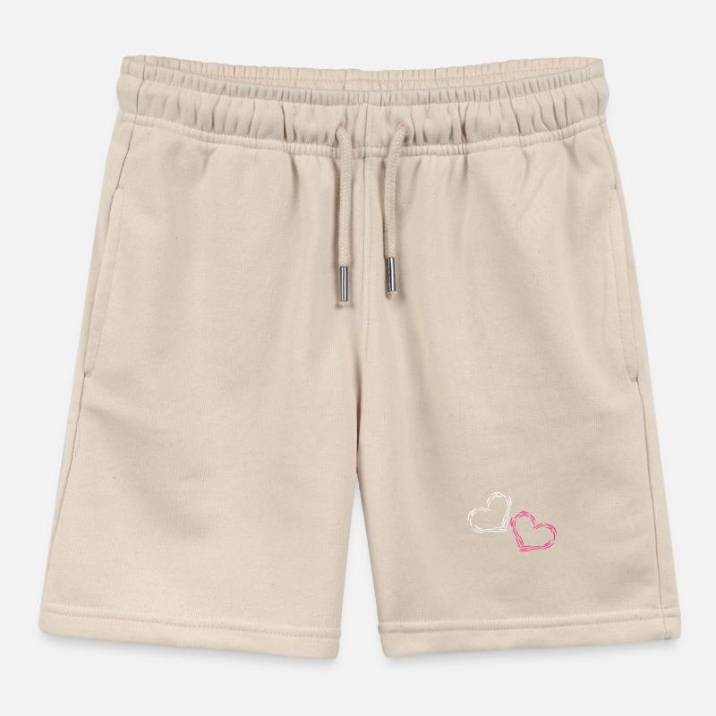 Herz Herzchen Kinder Organic Joggingshorts Mini Bolter von Stanley/Stella