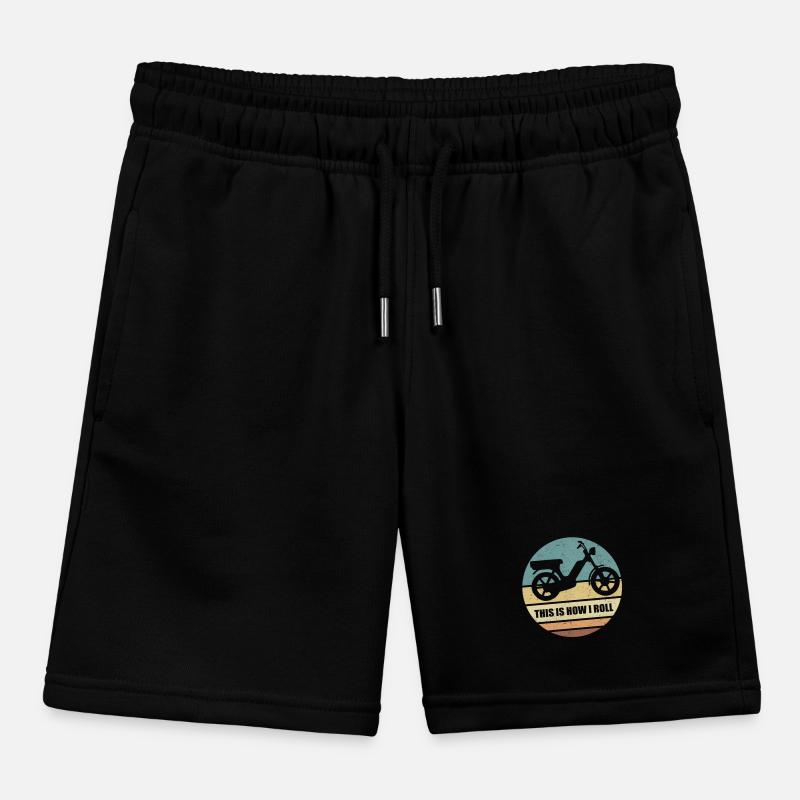 Mobylette Mobylette Mobylette Mobylette Mobylette Mobylette Cyclomoteur cadeau Short de jogging enfant bio Stanley/Stella