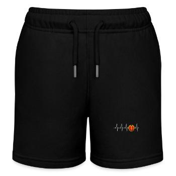 Ossi original : Culte de l’Est – Battement de cœur d’Ossi - Short de jogging enfant bio Stanley/Stella - noir - Devant