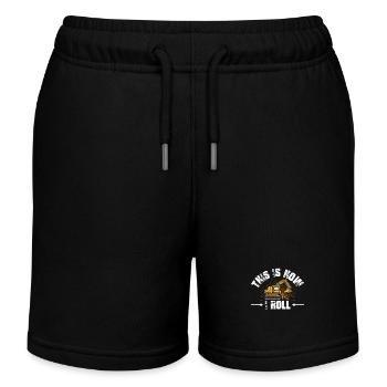 Cadeau d'excavatrice d'opérateur d'excavatrice d'excavatrice d'excavatrice - Short de jogging enfant bio Stanley/Stella - noir - Devant