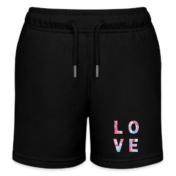 Sans titre 36 - Short de jogging enfant bio Stanley/Stella - noir - Devant