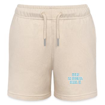 Bayern Bayrischer Dialekt Bayrisches Geschenk - Kinder Organic Joggingshorts Mini Bolter von Stanley/Stella - Natur - Vorne