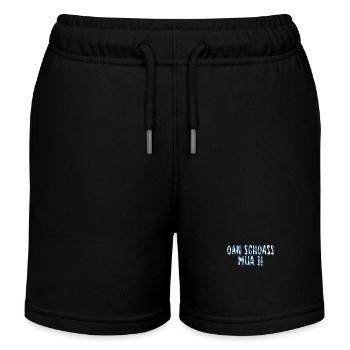 Bayern Bayrisch Bayrischer Dialekt Geschenk - Kinder Organic Joggingshorts Mini Bolter von Stanley/Stella - Schwarz - Vorne
