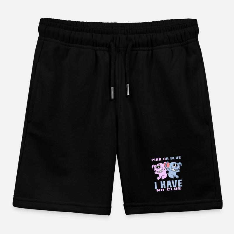 Pink oder Blau Kinder Organic Joggingshorts Mini Bolter von Stanley/Stella