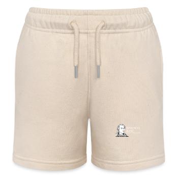 Emmanuel Kant - Short de jogging enfant bio Stanley/Stella - écru doux - Devant