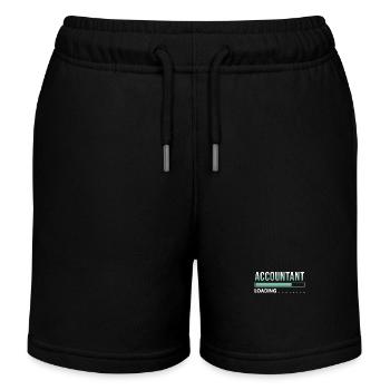 Buchhalter - Kinder Organic Joggingshorts Mini Bolter von Stanley/Stella - Schwarz - Vorne