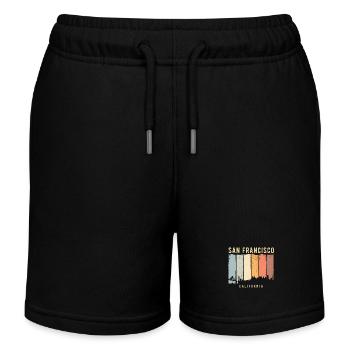 San Francisco Skyline - Short de jogging enfant bio Stanley/Stella - noir - Devant