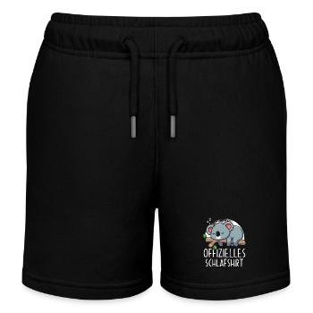 Offizielles Schlafshirt Koala - Kinder Organic Joggingshorts Mini Bolter von Stanley/Stella - Schwarz - Vorne