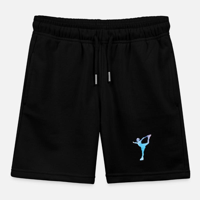 Eiskunstlauf Schlittschuh laufen Eis Kinder Organic Joggingshorts Mini Bolter von Stanley/Stella