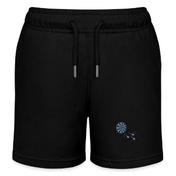 Fléchettes Dart Board - Short de jogging enfant bio Stanley/Stella - noir - Devant
