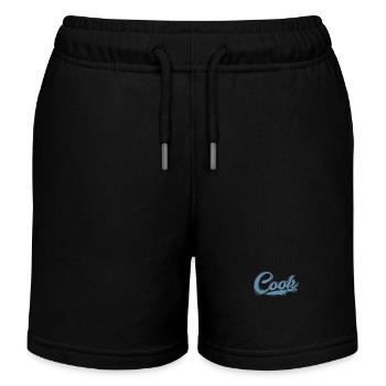 Cook in der Küche mit Messer Kochen Küche - Kinder Organic Joggingshorts Mini Bolter von Stanley/Stella - Schwarz - Vorne