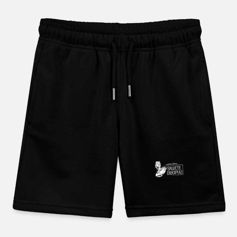 Latin saying - Salvete Discipuli Kids Organic Sweat Shorts by Stanley/Stella