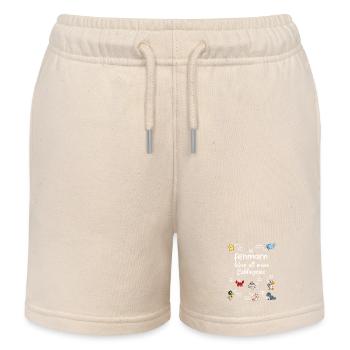 Meine Lieblingstiere in Fehmarn - Kinder Organic Joggingshorts Mini Bolter von Stanley/Stella - Natur - Vorne