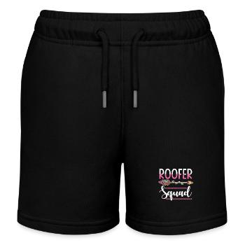 Couvreur - Short de jogging enfant bio Stanley/Stella - noir - Devant