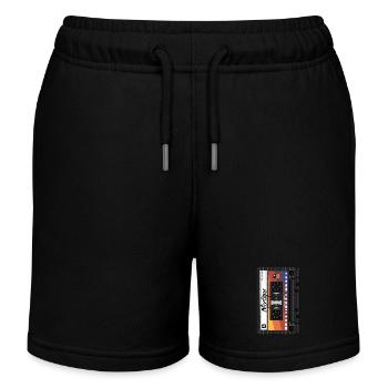 Mixtape Cassette 90s Party 80s Retro Tape - Short de jogging enfant bio Stanley/Stella - noir - Devant