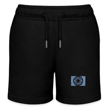 Rome Romni Roma Drapeau Fier Rome - Short de jogging enfant bio Stanley/Stella - noir - Devant