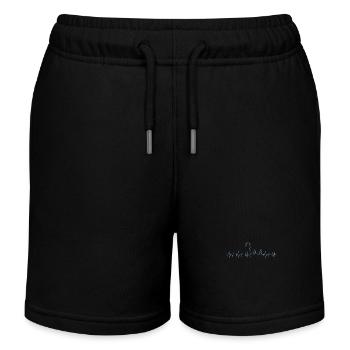 Katze Herzschlag - Kinder Organic Joggingshorts Mini Bolter von Stanley/Stella - Schwarz - Vorne