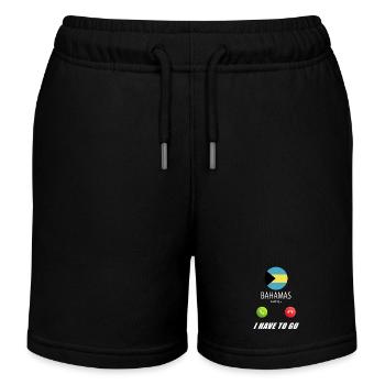 Les Bahamas appellent les drapeaux lusiger en disant - Short de jogging enfant bio Stanley/Stella - noir - Devant